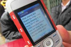 Gửi tin nhắn lừa trúng thưởng để chiếm đoạt phí dịch vụ sẽ bị xử lý hình sự