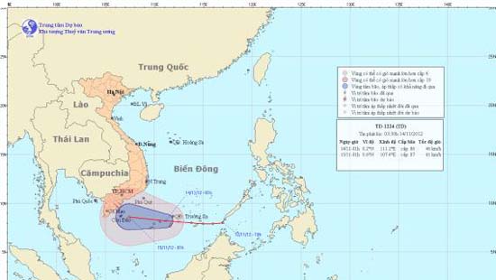 25.000 tàu thuyền chủ động tránh áp thấp nhiệt đới