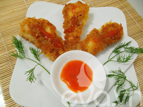 Món ăn: Cá diêu hồng chiên xù cho cuối tuần