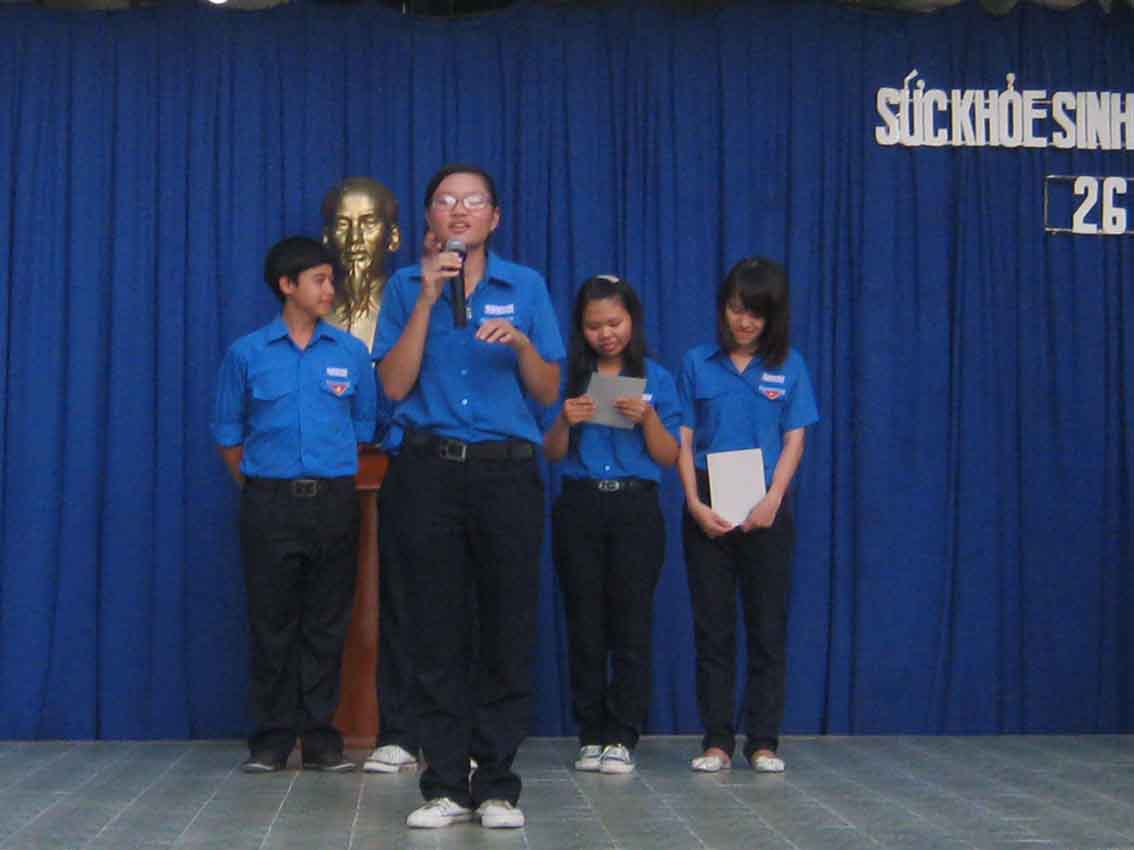Tuyên truyền sức khỏe sinh sản vị thành niên cho học sinh