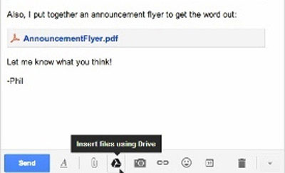 Gmail hỗ trợ gửi file đính kèm lên tới 10 GB