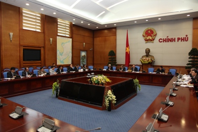 Toàn cảnh cuộc họp. Ảnh: VGP/Từ Lương