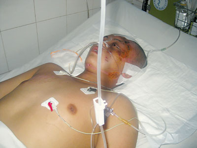 Xin cứu lấy cháu Sang