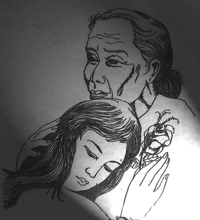 Ảnh mẹ bên mình