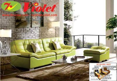 Sofa Violet - nhà sản xuất chuyên nghiệp