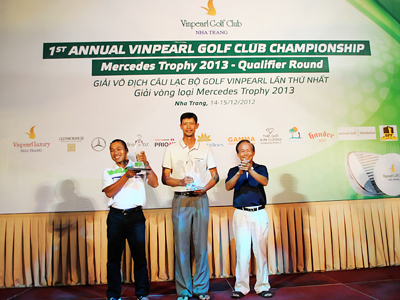 Chức vô địch thuộc về tay golf Trần Quang Vinh