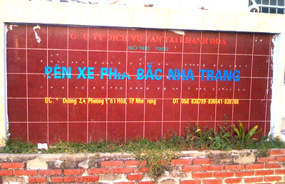 Biển tên bị mất chữ