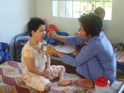 Giúp người tâm thần phục hồi chức năng