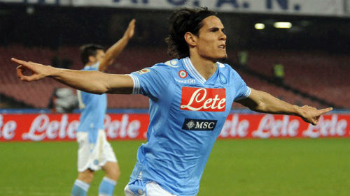 Cavani là tiền đạo khủng nhất Serie A