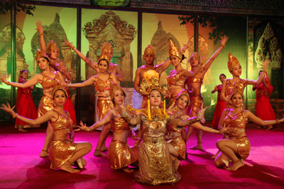 Diễn báo cáo vở kịch múa Huyền thoại Pô Inư Nagar