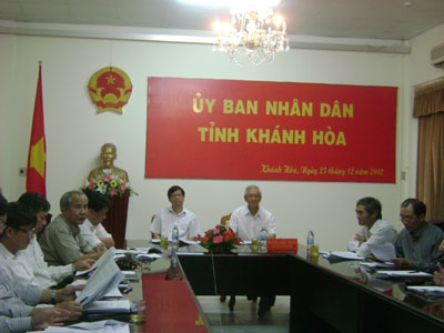 Lãnh đạo tỉnh tham dự Hội nghị trực tuyến toàn quốc.