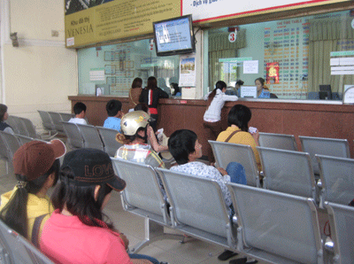 Vé tàu Tết Dương lịch vẫn còn, giá không tăng