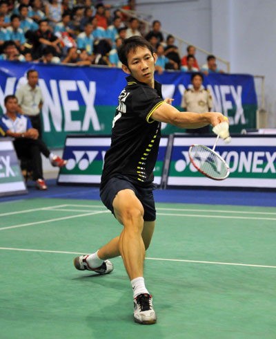Tiến Minh tham dự giải cầu lông Malaysia mở rộng