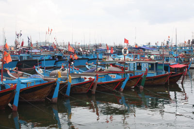 Hiện nay vẫn còn nhiều tàu cá chưa đảm bảo an toàn vệ sinh thực phẩm trên tàu.