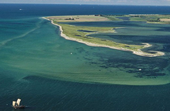 Hòn đảo mới đột ngột ngoi lên ở Đức