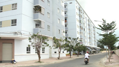 Chung cư tại Khu đô thị Vĩnh Điềm Trung.