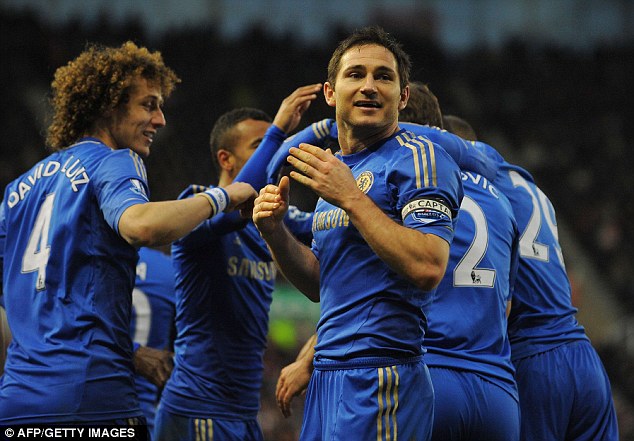 Chelsea không ghi nhận kỉ lục của Lampard