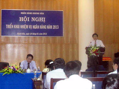 Năm 2013, tập trung hỗ trợ tạo điều kiện cho doanh nghiệp tiếp cận vốn vay