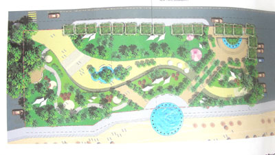 Vừa giữ được cảnh quan, vừa là kè chắn sóng hữu hiệu