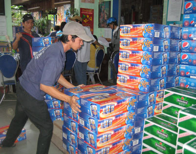 Sốt thị trường bia, nước giải khát