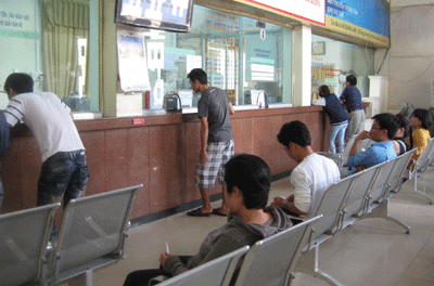 Vẫn còn vé tàu Tết ghế phụ