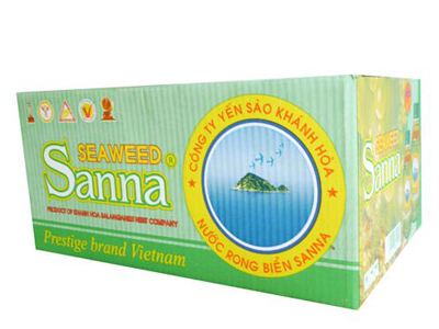 Sanna cung ứng thị trường Tết hơn 200.000 sản phẩm mới nước rong biển