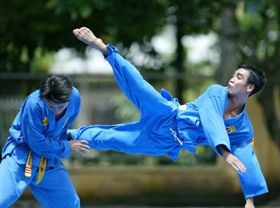 Vovinam - thế mạnh của thể thao Việt Nam.