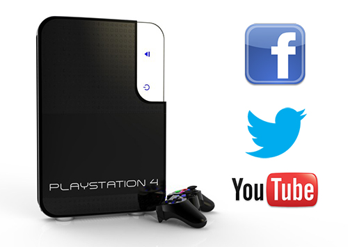 PlayStation 4 sẽ có mở rộng các tính năng liên quan đến mạng xã hội