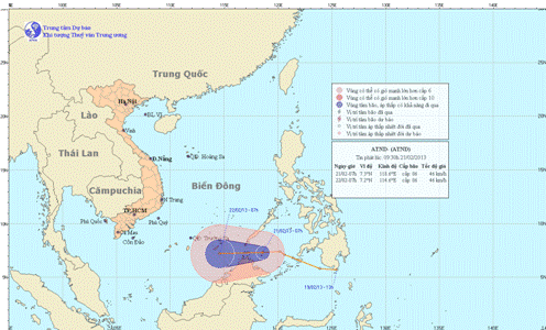 Chủ động ứng phó với áp thấp nhiệt đới