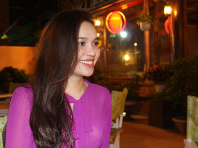 Gặp Hoa hậu Đông Nam Á ở Nha Trang