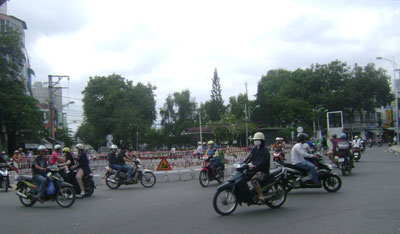 Phân luồng giao thông hợp lý