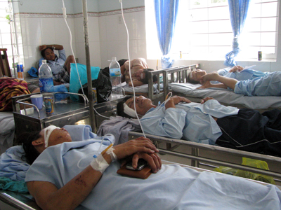 Bệnh nhân nhập viện do tai nạn giao thông cao