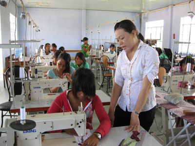 Dạy nghề “lưu động”