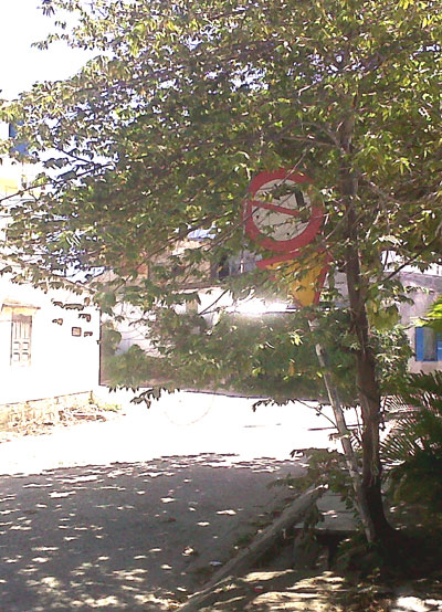 Biển báo mất tác dụng