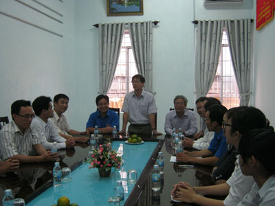 Gặp mặt, động viên đội tuyển “Khi tôi 18” của Trường Trung học Phổ thông Lý Tự Trọng