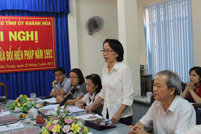 Góp ý Dự thảo sửa đổi Hiến pháp năm 1992