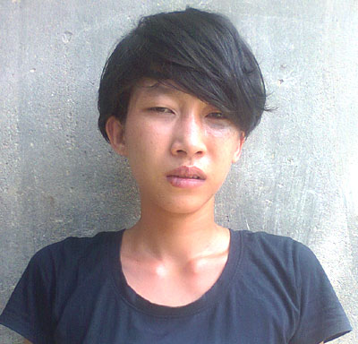 Nguyễn Thị Phương Minh tại Nhà tạm giữ Công an huyện Diên Khánh.