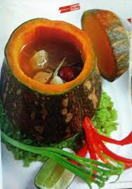 Món ăn: Xúp táo đỏ nấu bí hồ lô