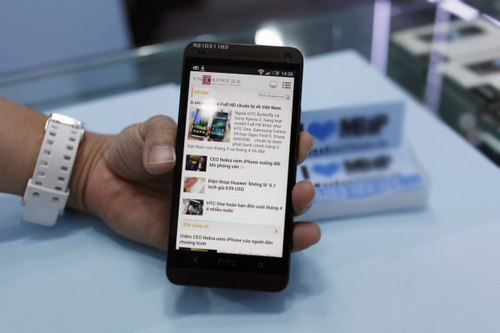 HTC One có giá khoảng 16 triệu tại TP.HCM