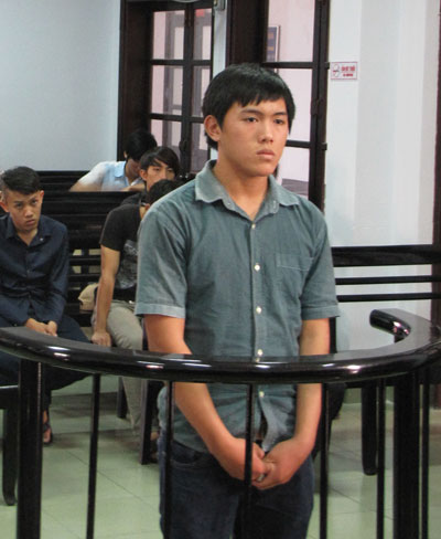 Bị cáo Trương Võ Phú Thành.