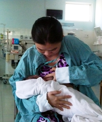 Ca mổ tim sơ sinh đầu tiên tại Bệnh viện Khánh Hòa xuất viện