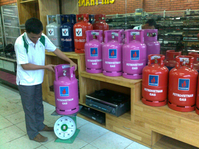 Giá gas tiếp tục giảm