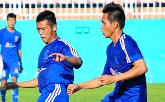 Các cầu thủ U19 Khánh Hòa