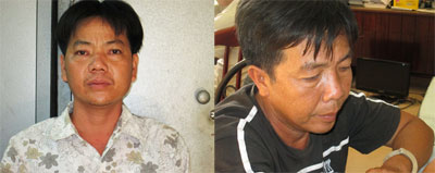 2 đối tượng Nguyễn Văn Thinh, Nguyễn Văn Châu.