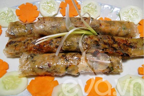 Món ăn: Chả nem nhân ốc