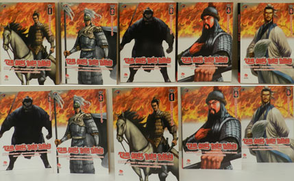 Ra mắt bộ truyện tranh “Tam quốc diễn nghĩa”