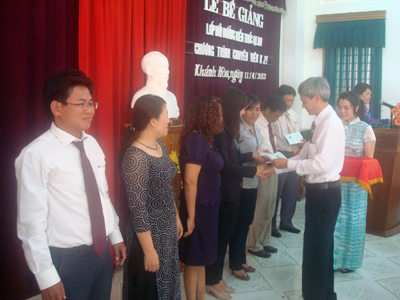 100% học viên tốt nghiệp loại khá, giỏi