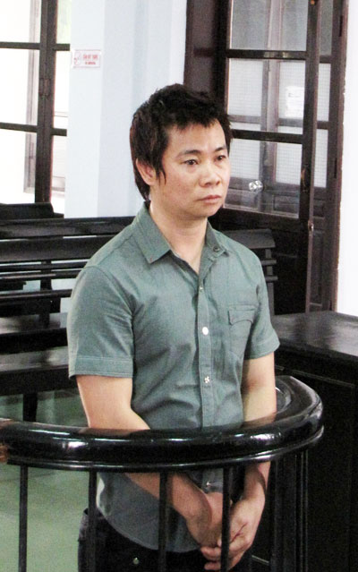 Bị cáo Nguyễn Công Hy.