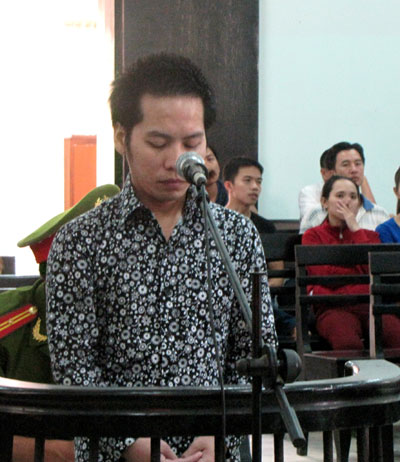 Bị cáo Nguyễn Ngọc Thịnh.