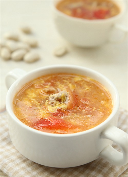 Món ăn: Biến tấu với canh trứng cà chua